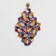 Symphony - Earrings Rhombus Malvina - 1